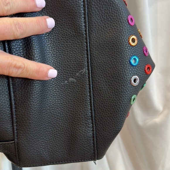 Catherine Malandrino small black backpack - Picture 12 of 14